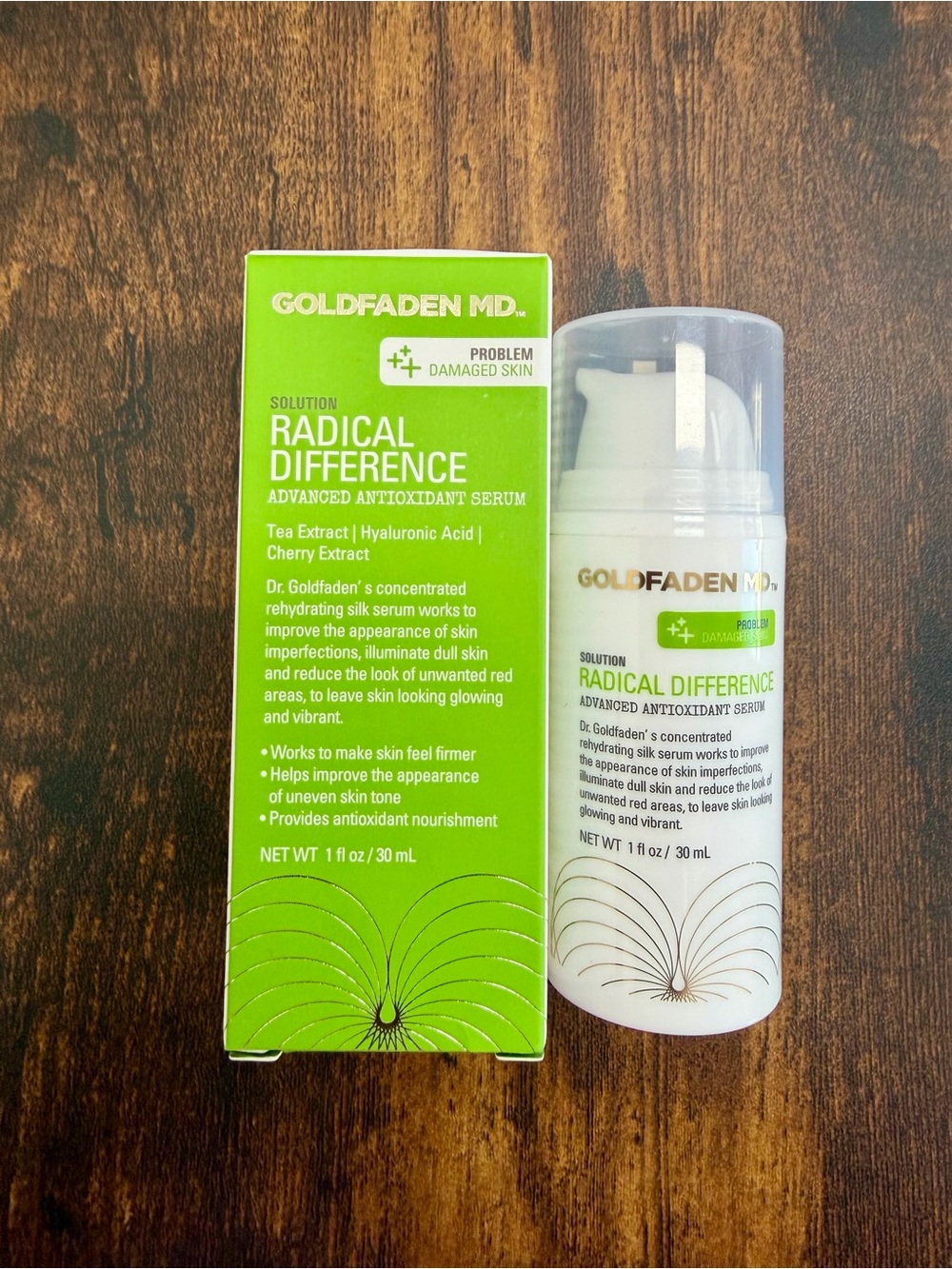 NEW Goldfaden MD Radical Difference Advanced Antioxidant Serum - 1 Fl oz / 30mL